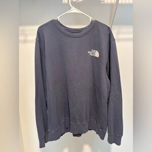 The North Face Navy Blue Crewneck Sweatshirt